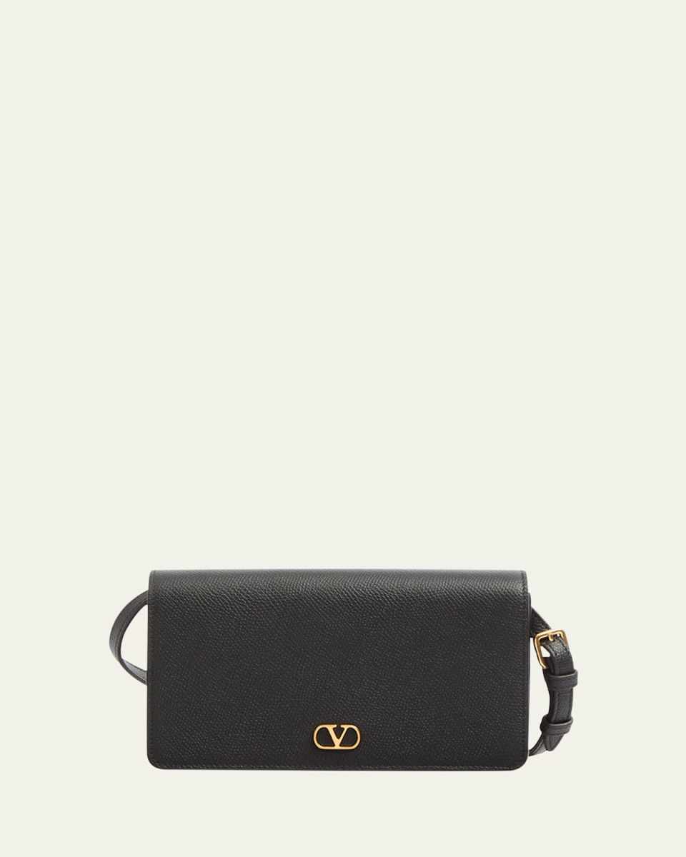 VLOGO Flap Leather Wallet